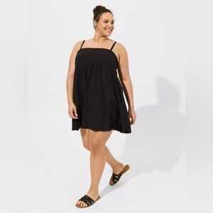 Torrid Sleeveless Straight Neckline Dress